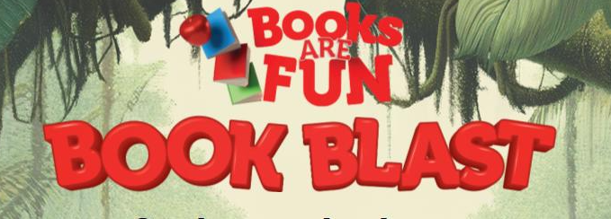 Books are fun book blast logo